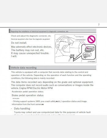 toyota sienta hybrid 2018 2019 & 2020 owners manual in english